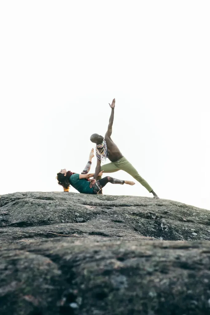Fotografía de lifestyle de baile en pareja